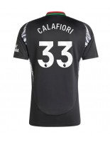 Arsenal Riccardo Calafiori #33 Vieraspaita 2024-25 Lyhythihainen